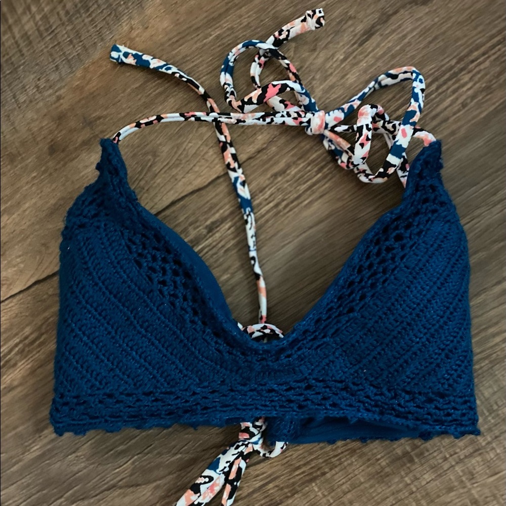 Xhilaration Crochet Swimsuit Top